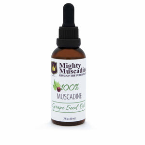 Mighty Muscadine grape seed oil 2oz
